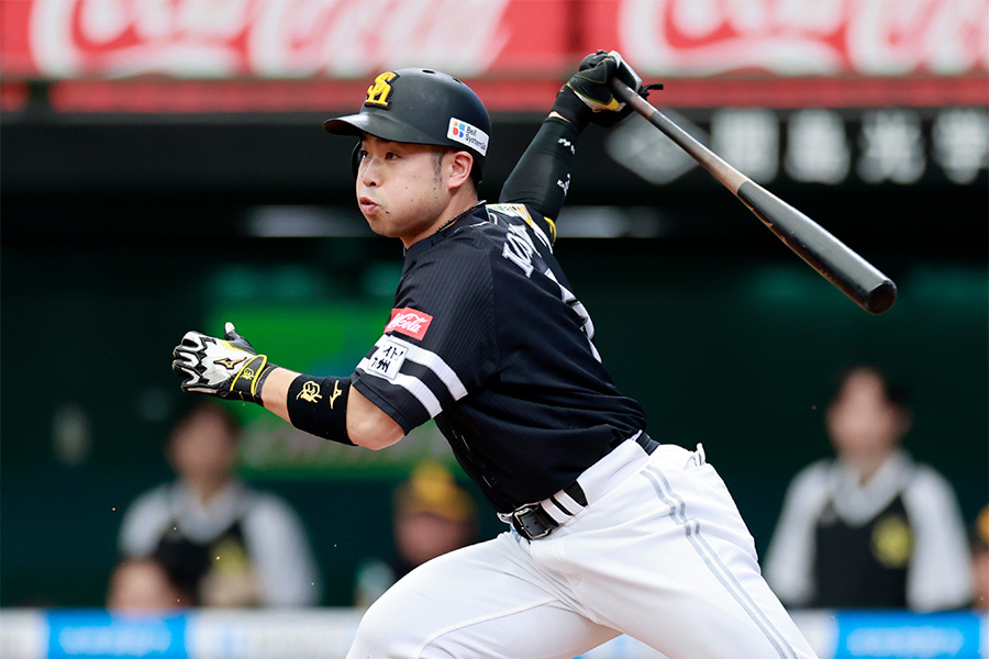 ソフトバンク・近藤健介【写真：小池義弘】