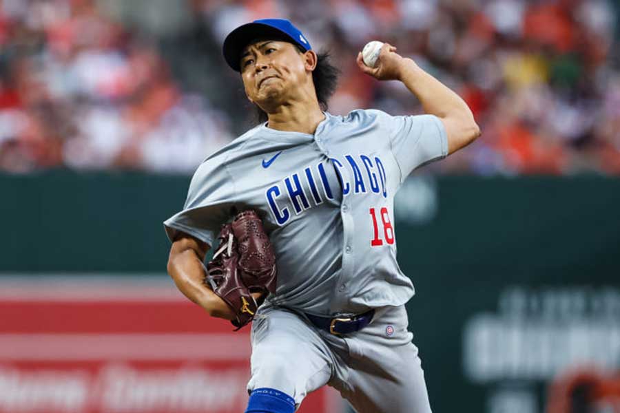 8勝目を挙げたカブス・今永昇太【写真：Getty Images】