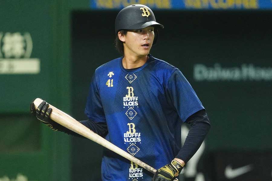 オリックス・佐野皓大【写真：小林靖】