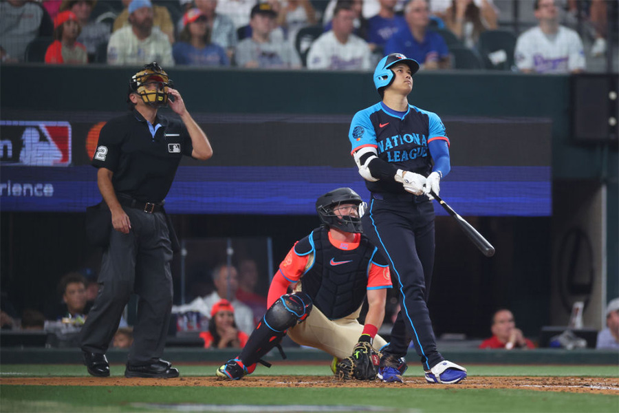 本塁打を放ったドジャース・大谷翔平【写真：Getty Images】