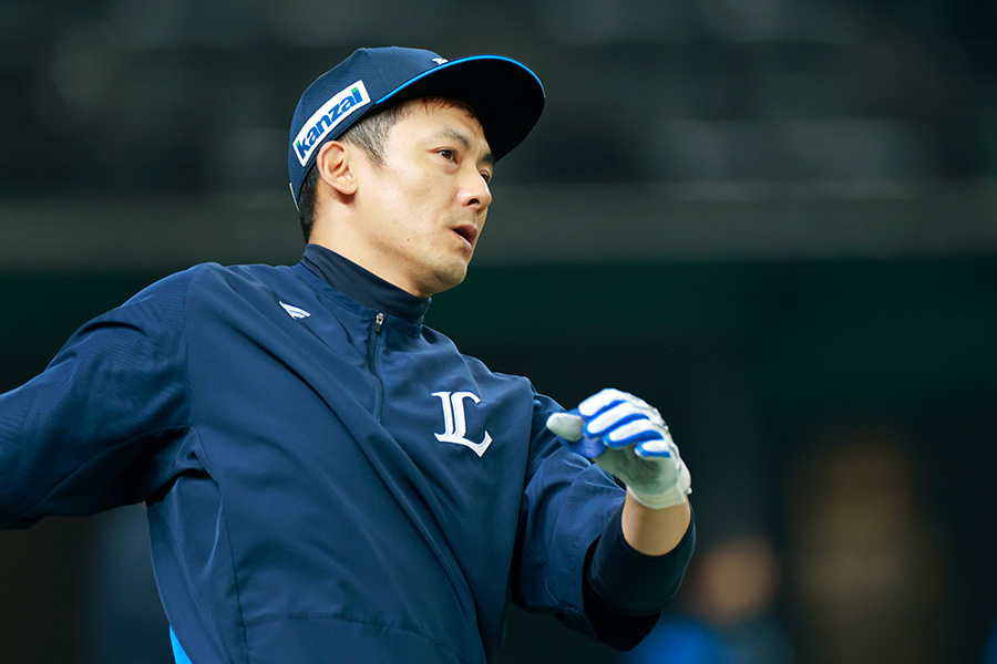 西武・栗山巧【写真：小池義弘】