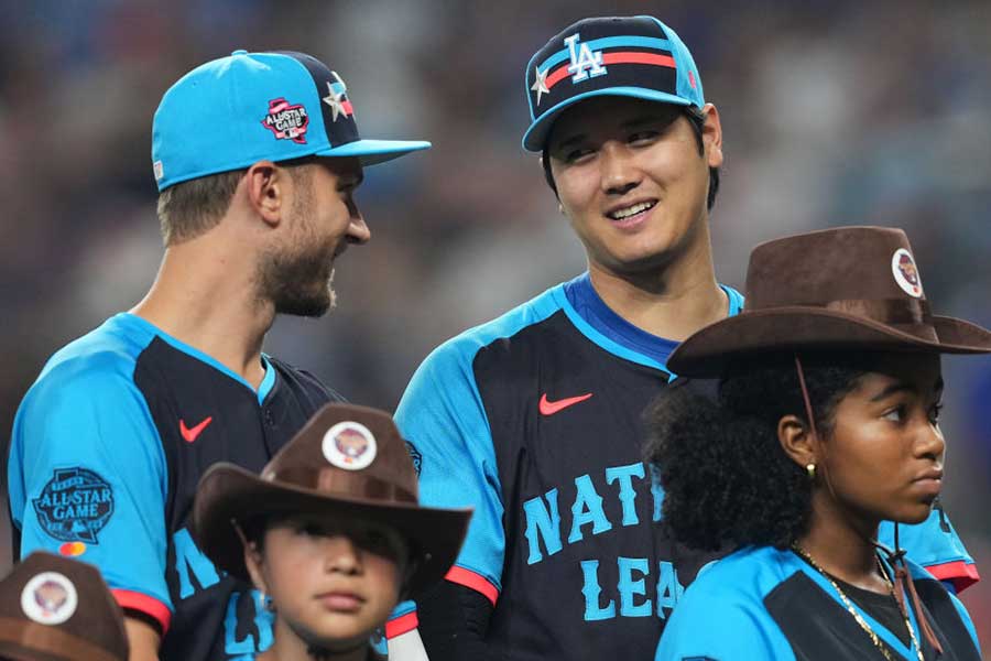 オールスター戦に出場したドジャース・大谷翔平【写真：Getty Images】