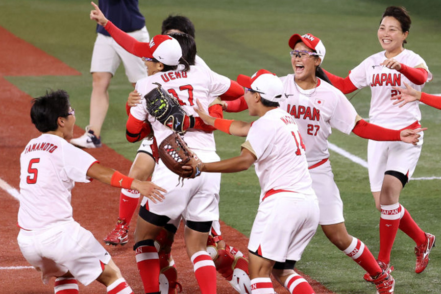 ソフトボール日本代表が世界一に輝いた（写真は東京五輪）【写真：Getty Images】