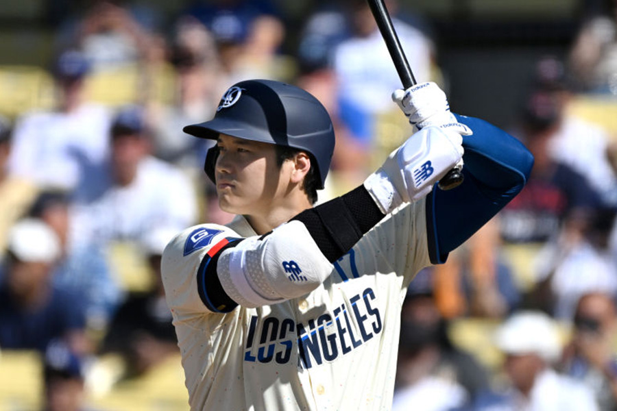 Rソックス戦に出場したドジャース・大谷翔平【写真：ロイター】