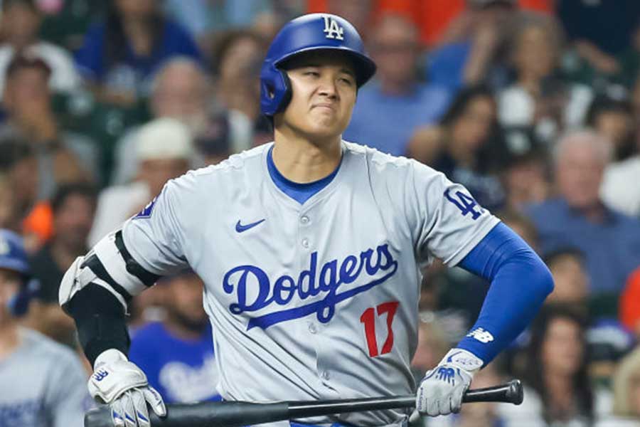 アストロズ戦に出場したドジャース・大谷翔平【写真：Getty Images】