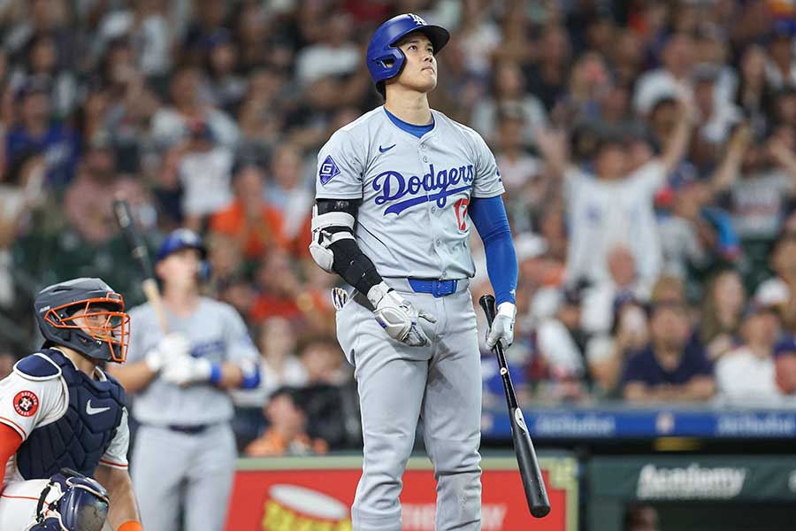 アストロズ戦で32号を放った大谷翔平【写真：ロイター】