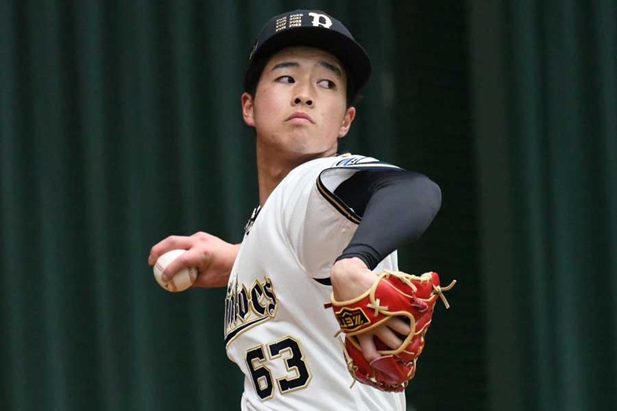 オリックス・河内康介【写真：北野正樹】