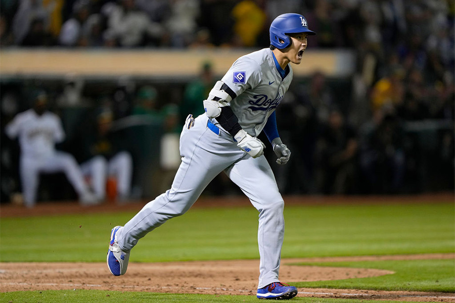 33号3ランを放ったドジャース・大谷翔平【写真：Getty Images】