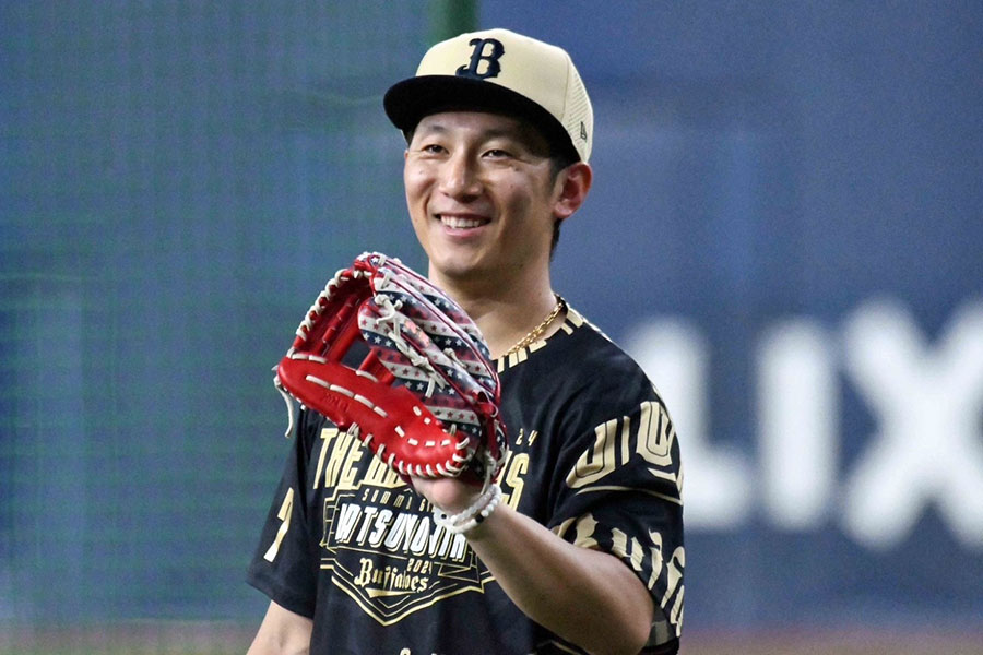 オリックス・西川龍馬【写真：北野正樹】