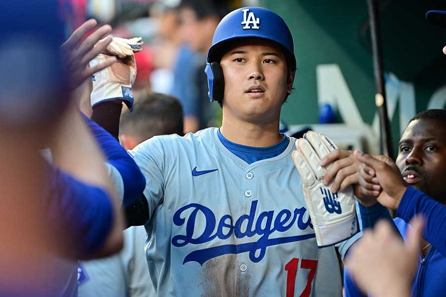 カージナルス戦に出場したドジャース・大谷翔平【写真：ロイター】