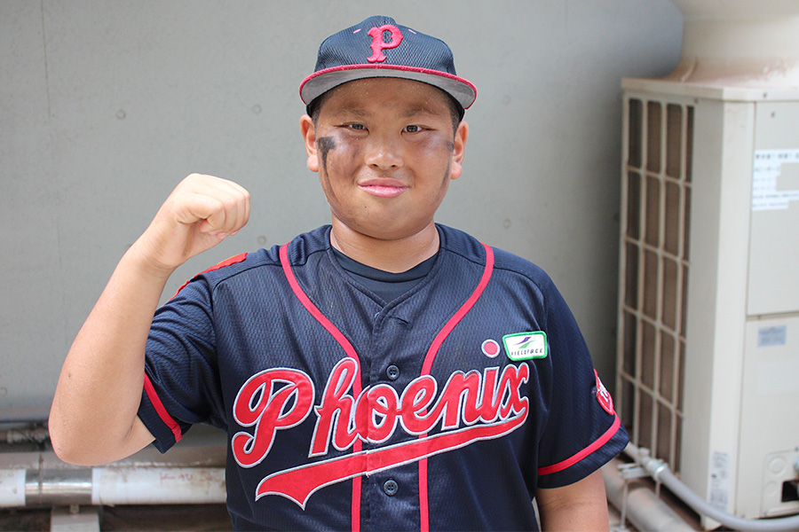 船橋フェニックスの濱谷隆太【写真：内田勝治】