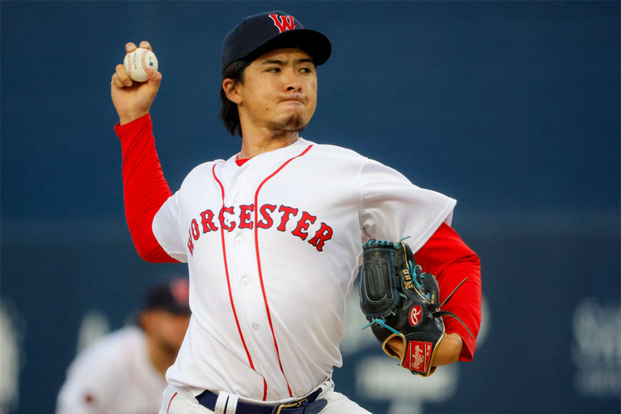 レッドソックス傘下ウースター・上沢直之【写真：Getty Images】