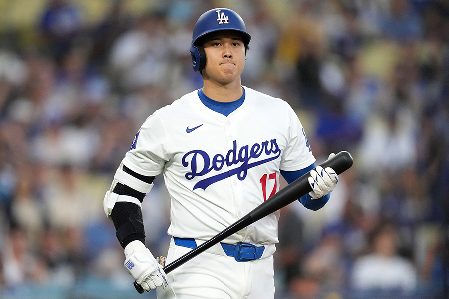 マリナーズ戦に出場したドジャース・大谷翔平【写真：ロイター】