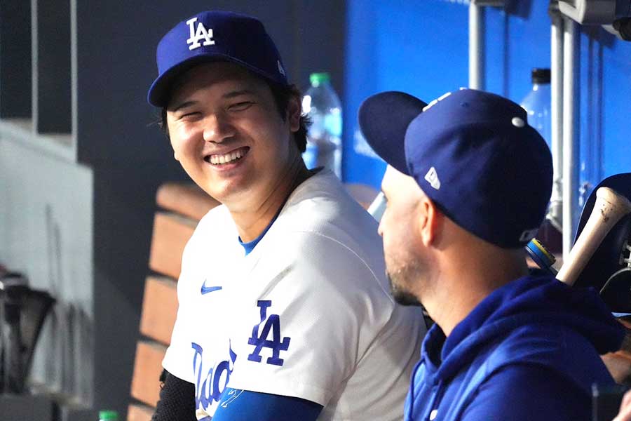 ドジャース・大谷翔平【写真：松本洸】