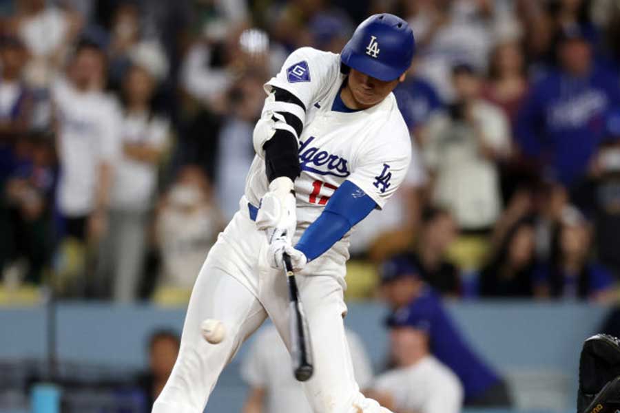 40号を放ったドジャース・大谷翔平【写真：Getty Images】