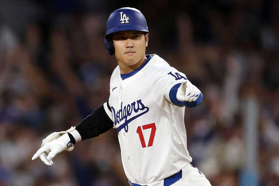 40号を放ったドジャース・大谷翔平【写真：Getty Images】