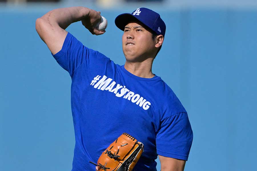 ドジャース・大谷翔平【写真：ロイター】