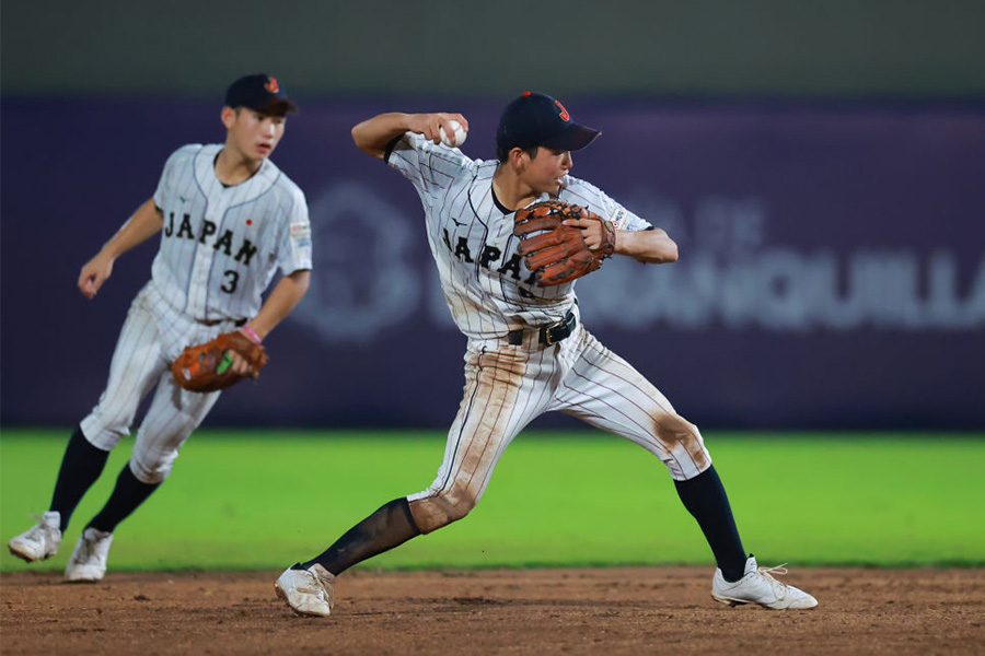 侍ジャパンU-15代表・川上慧【写真：Getty Images】