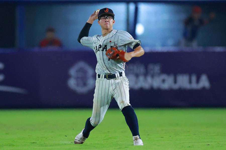 侍ジャパンU-15代表・小久保颯弥【写真：Getty Images】