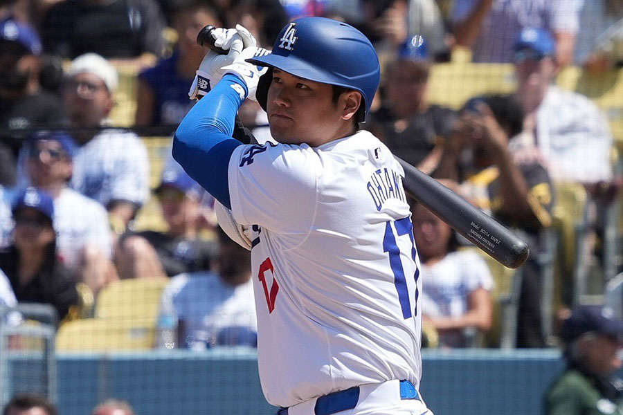 ドジャース・大谷翔平【写真：松本洸】