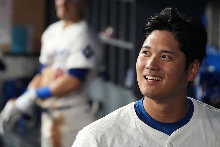 ドジャース・大谷翔平【写真：松本洸】