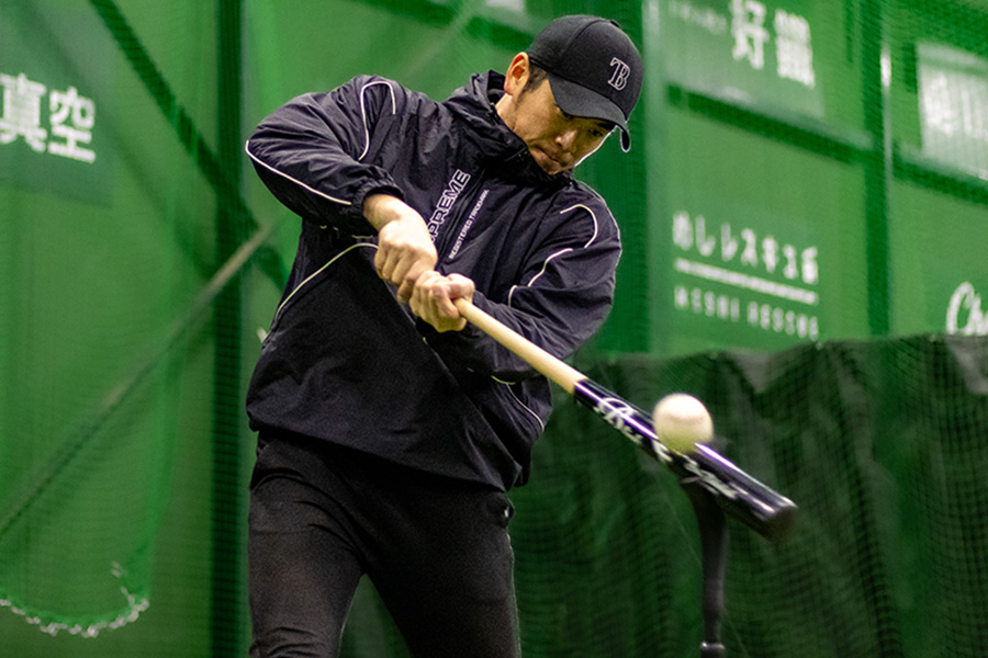 「BT野球スクール」を運営する生島峰至氏【写真：伊藤賢汰】