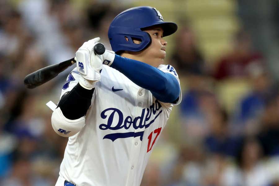 オリオールズ戦に出場したドジャース・大谷翔平【写真：Getty Images】