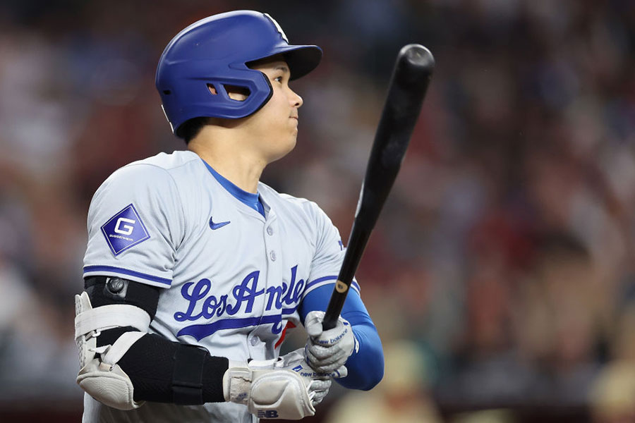 ダイヤモンドバックス戦に出場したドジャース・大谷翔平【写真：Getty Images】