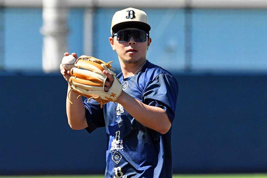 オリックス・上野響平【写真：北野正樹】