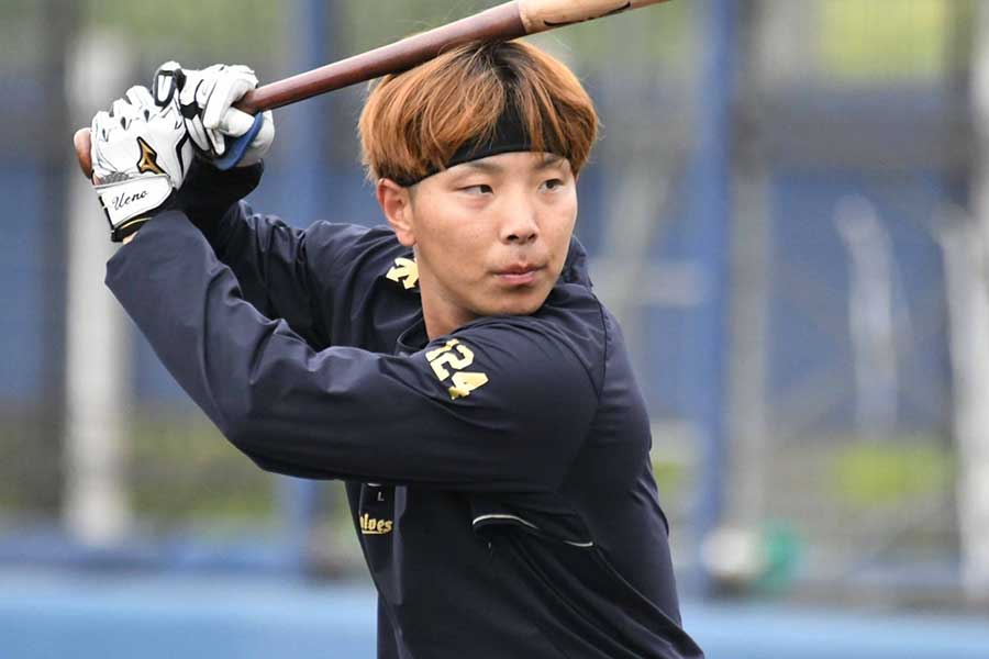 オリックス・上野響平【写真：北野正樹】