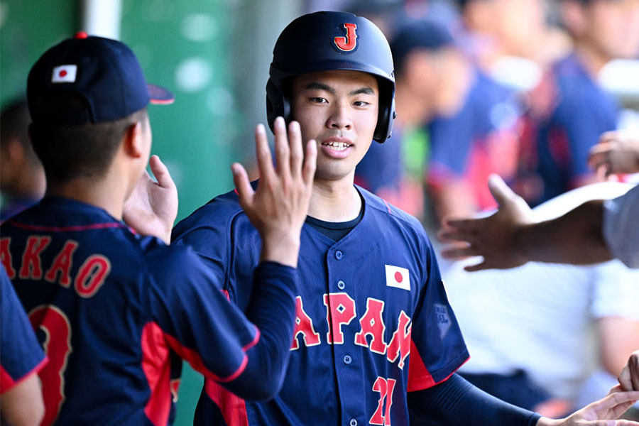 スリランカにコールド勝ちしたU18侍ジャパン【写真：Getty Images】