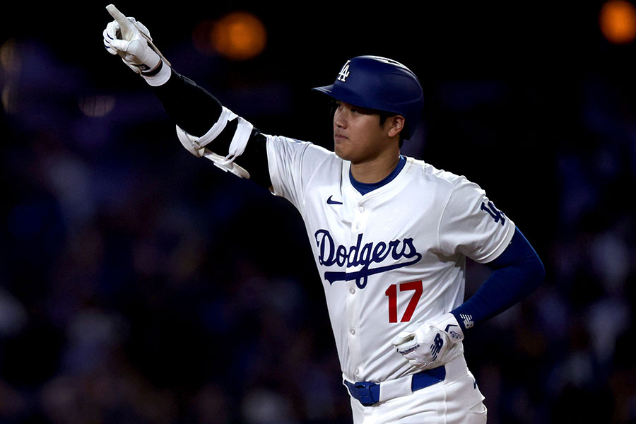 45号を放ったドジャース・大谷翔平【写真：Getty Images】