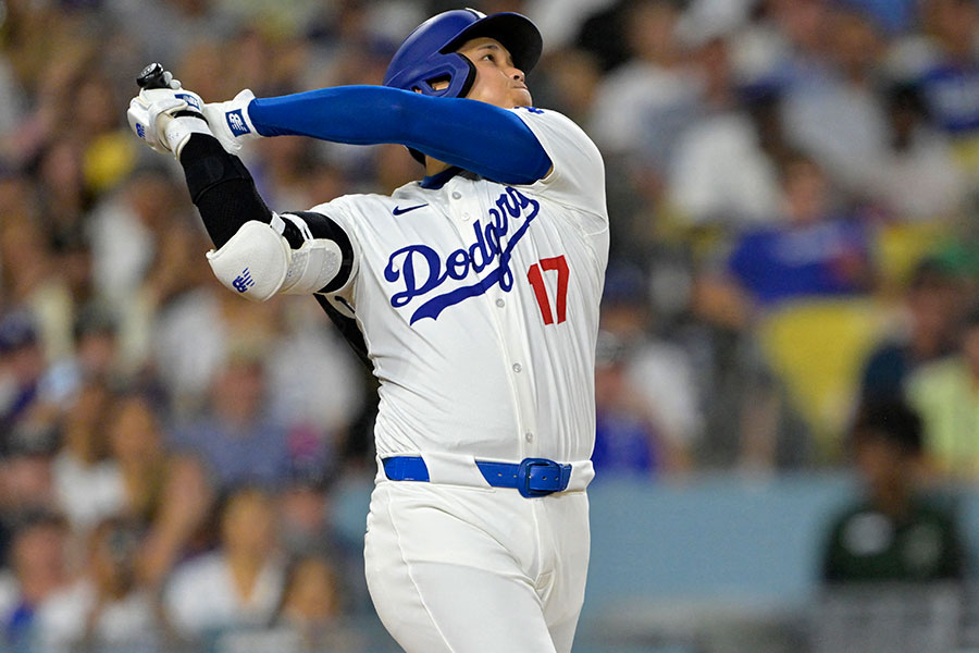 45号を放ったドジャース・大谷翔平【写真：ロイター】