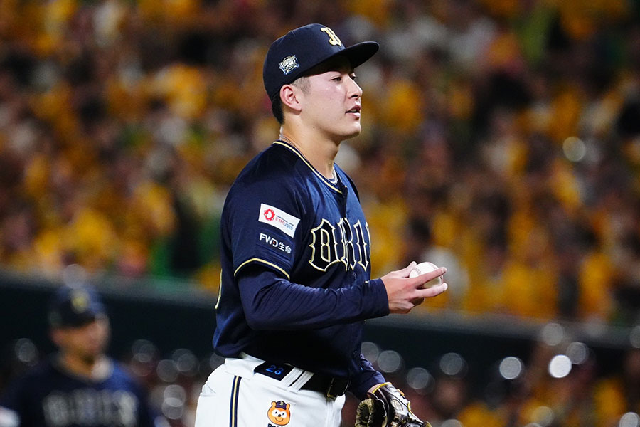 オリックス・吉田輝星【写真：荒川祐史】