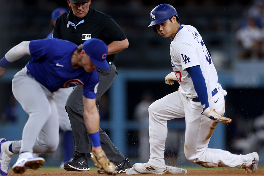 47盗塁目を記録したドジャース・大谷翔平【写真：Getty Images】