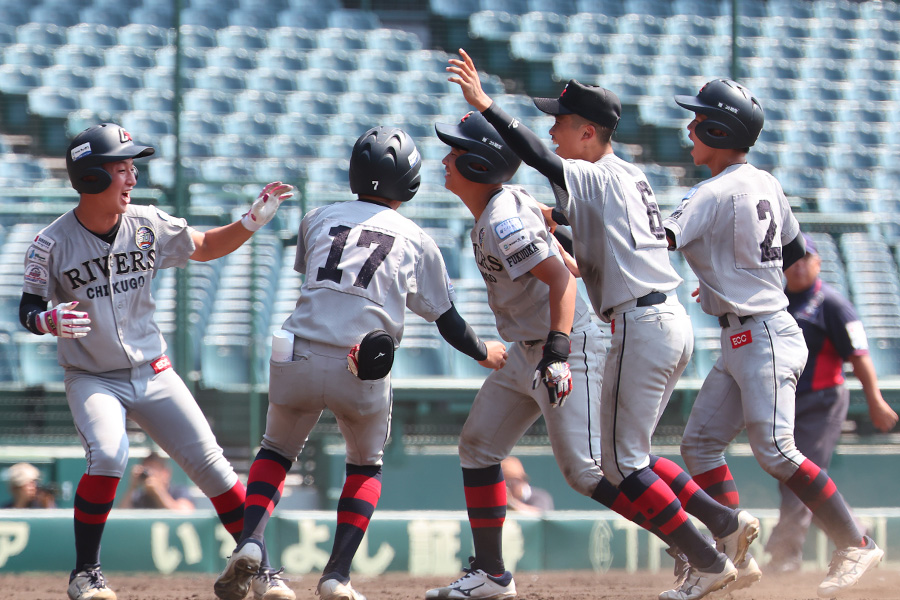 決勝戦は延長9回タイブレークの熱戦となった【写真：早浪章宏】