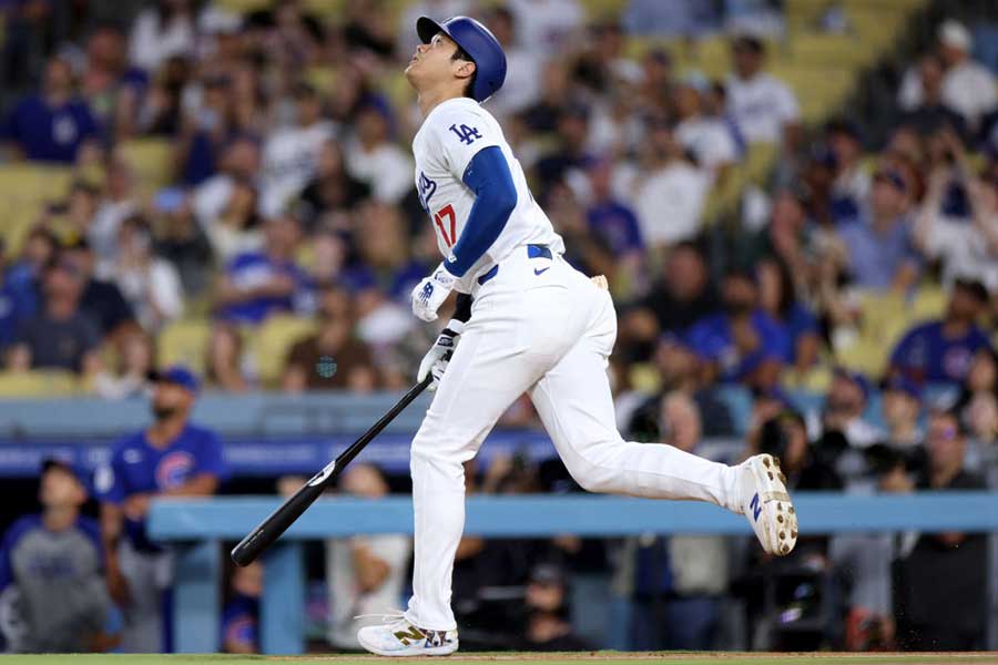 カブス戦に出場したドジャース・大谷翔平【写真：Getty Images】