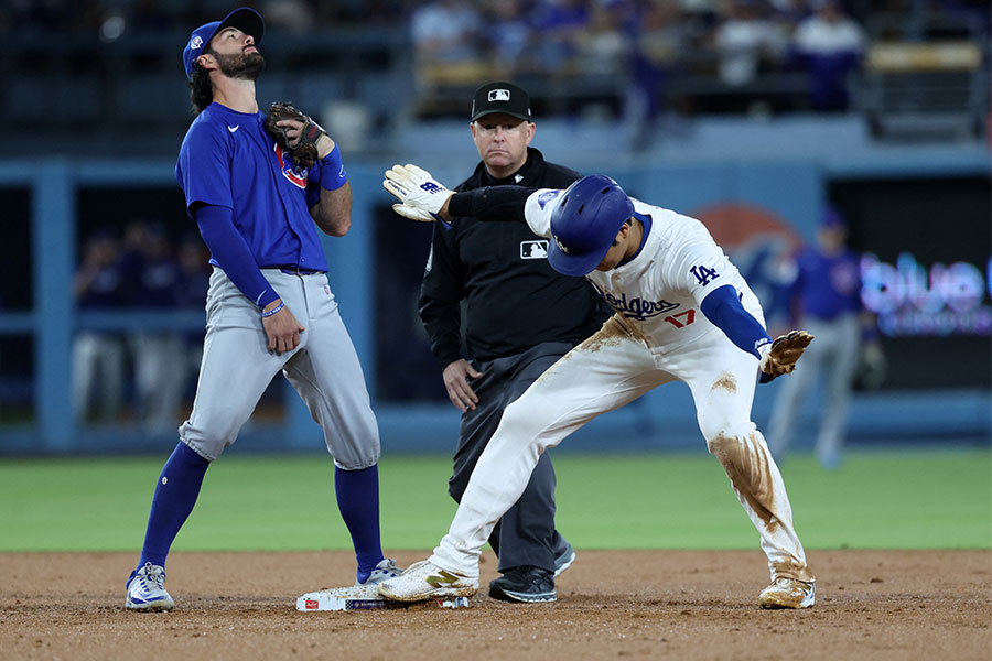 今季48盗塁目をマークしたドジャース・大谷翔平【写真：ロイター】