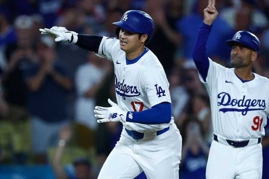 47号を放ったドジャース・大谷翔平【写真：Getty Images】