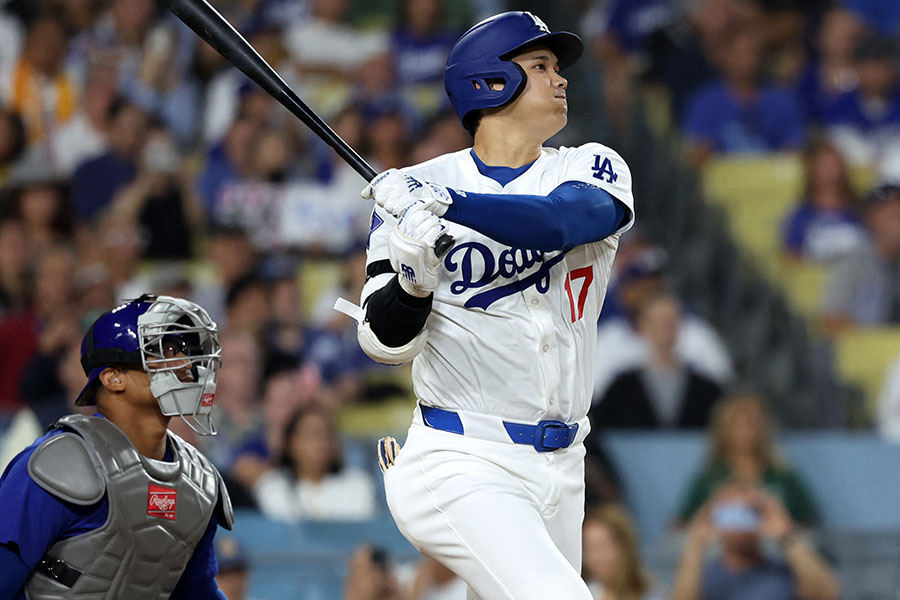 47号を放ったドジャース・大谷翔平【写真：ロイター】