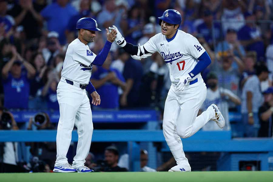 47号を放ったドジャース・大谷翔平【写真：Getty Images】