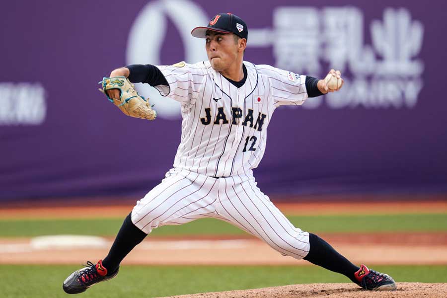 U-23・長久保滉成【写真：Getty Images】