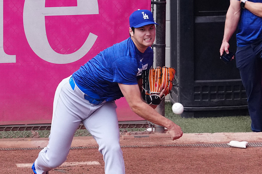 ドジャース・大谷翔平【写真：荒川祐史】