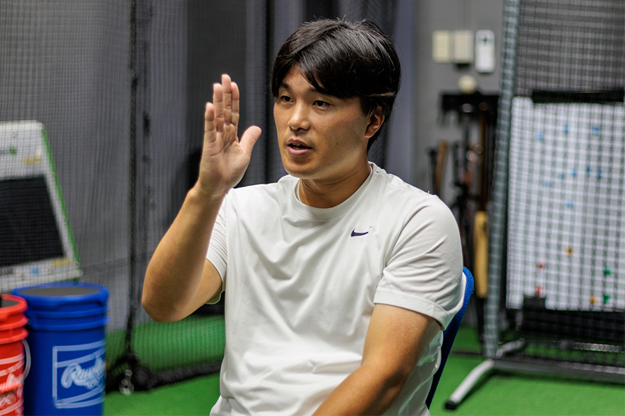 「BASEBALL FUTURE」の依田徹平氏【写真：伊藤賢汰】