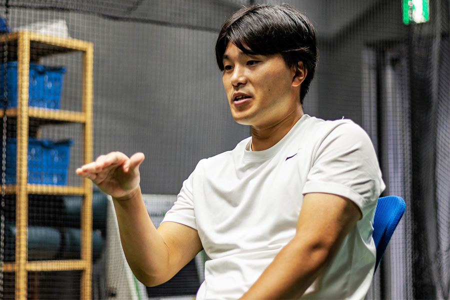 「BASEBALL FUTURE」の依田徹平氏【写真：伊藤賢汰】