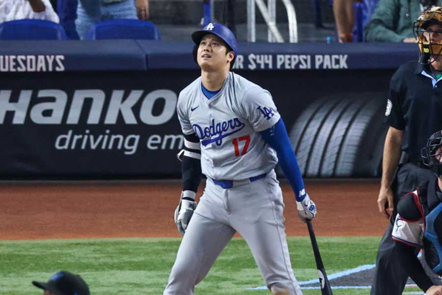 50号を放ったドジャース・大谷翔平【写真：Getty Images】