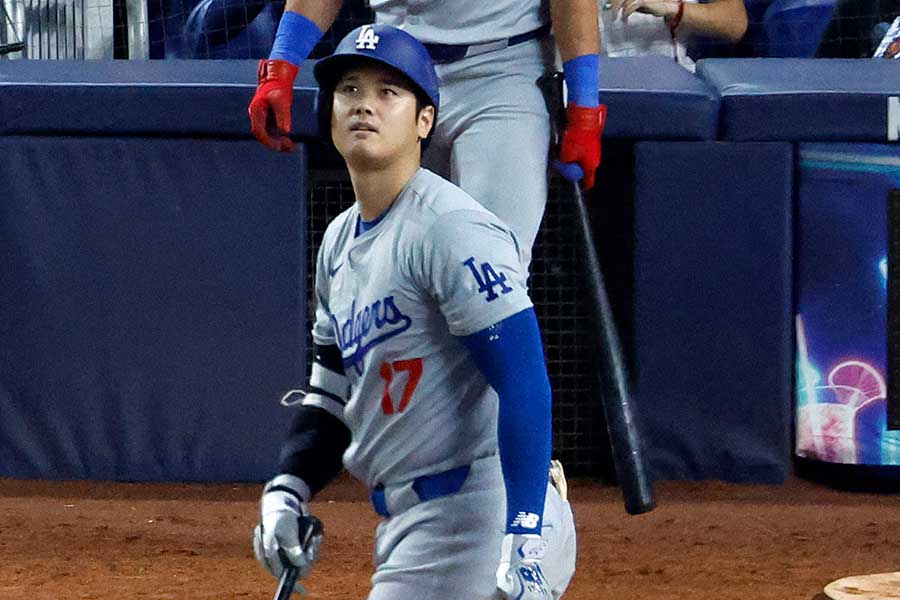 50号を放ったドジャース・大谷翔平【写真：ロイター】