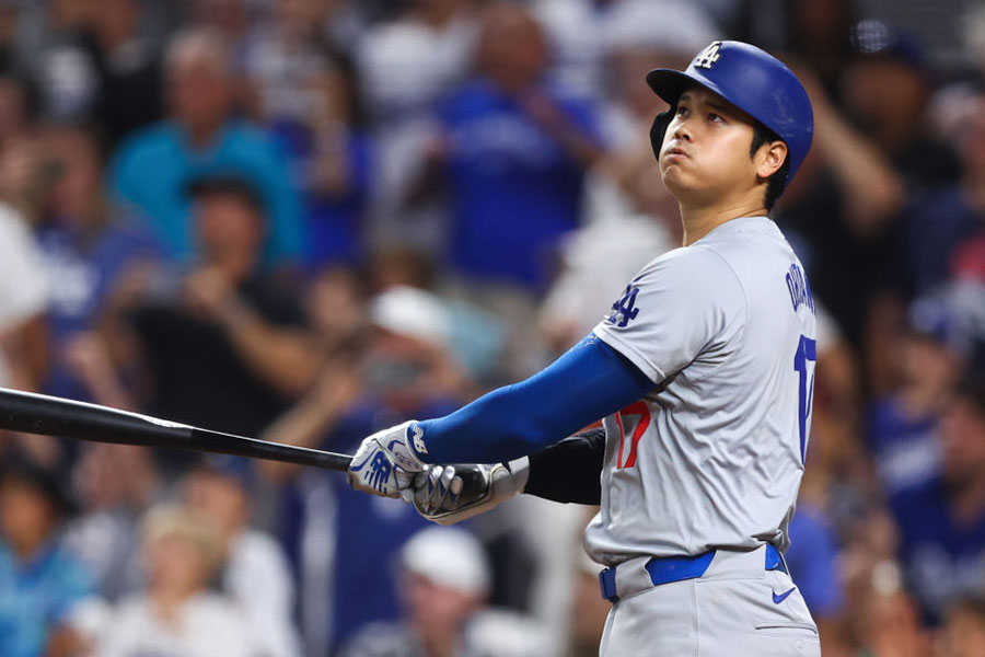 50号を放ったドジャース・大谷翔平【写真：Getty Images】