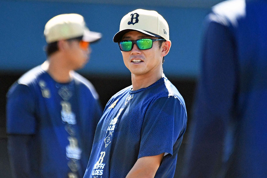 オリックス・鈴木昂平育成担当コーチ【写真：北野正樹】