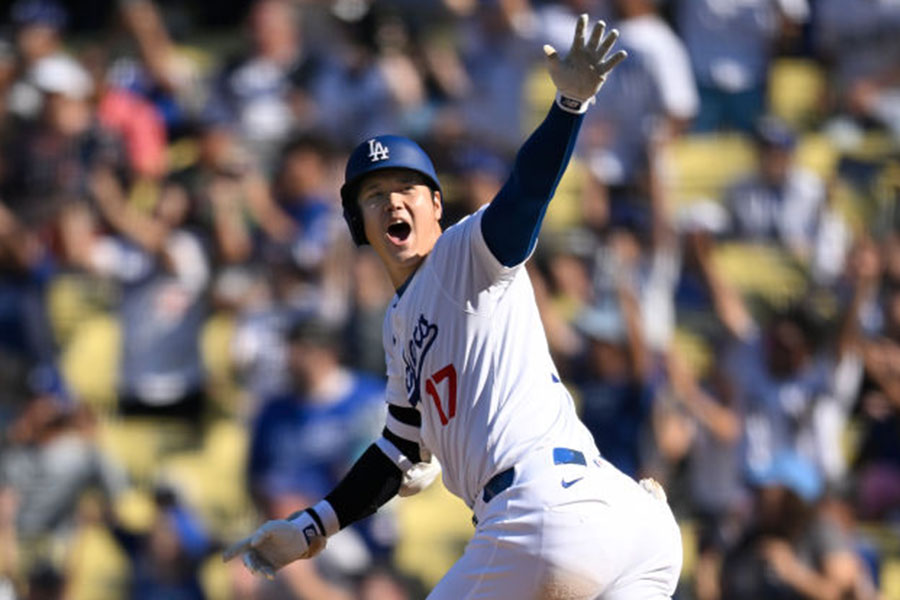 53号本塁打を放ったドジャース・大谷翔平【写真：Getty Images】